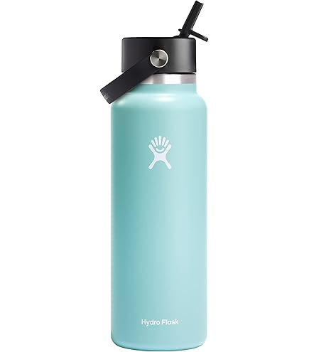 Amazon.com: Hydro Flask 32 OZ Wide Flex Straw Cap Pacific, Cold 24
