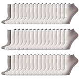 Women's No Show Socks Wholesale Lot Family Pack - 48 Pairs