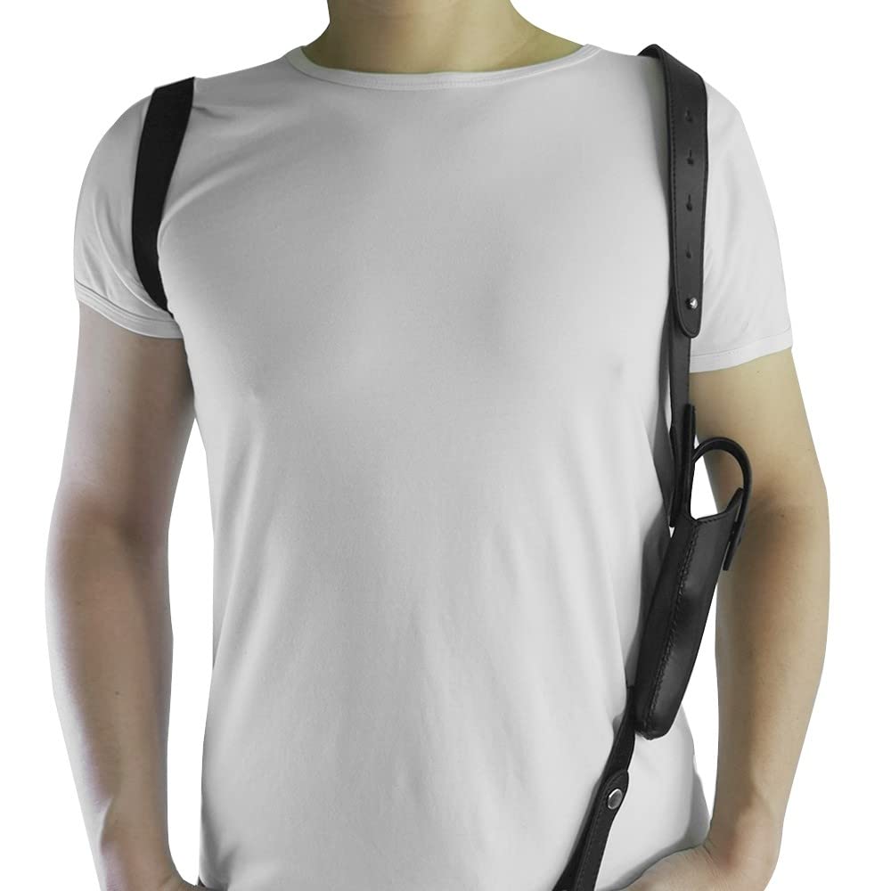 MiOYOOW Shoulder Holster, Concealed Carry Holsters Vertical Harness Shoulder Holster Adjustable Gun Holster for Outdoors Hunting