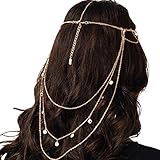 Lisli Women Fashion Tassel Head Chain Jewelry Headband Hair Band