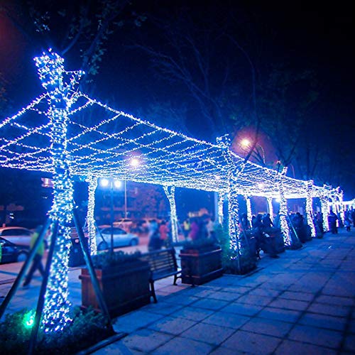 Hengda LED Eisregen Lichternetz Lichterkette Wasserdicht für Wedding 8 Funktiontyp Memory 300 leds 30m 220v Weihnachtslichterkette