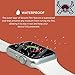 Skinomi TechSkin [6-Pack] Clear Screen Protector for Apple Watch 42mm (Series 1/Series 2) (Updated Version) [Full Coverage] Anti-Bubble HD TPU Film
