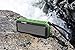 PAXCESS Portable Outdoor and Shower Bluetooth Speaker, Durable Wireless Waterproof Speakers Hands-Free with Built-In Microphone Dust and Shock Resistant (Army Green)