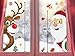 VIGEIYA Window Clings Christmas Decorations 18.5