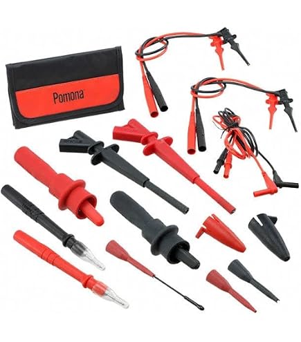 Pomona 6530A Automotive Deluxe Test Lead Set (Pack of 18): Amazon