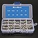 GlowGeek 150pcs 5x20mm Fast-blow Glass Fuses Quick Blow Car Glass Tube Fuses Assorted Kit Amp 0.2A,0.5A,1A,2A,3A,5A,6A,8A,10A,15A