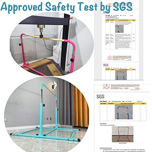 PreGymnastic Updated Gymnastics BarNo Wobble Gymnastic Bar for Kids