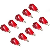 10Pcs Pomegranate Seed Resin Jewelry Making Charms Pendants DIY Necklace Earrings Bracelet Jewelry Findings Charm Accessories for DIY Jewelry Craft Making Supplies