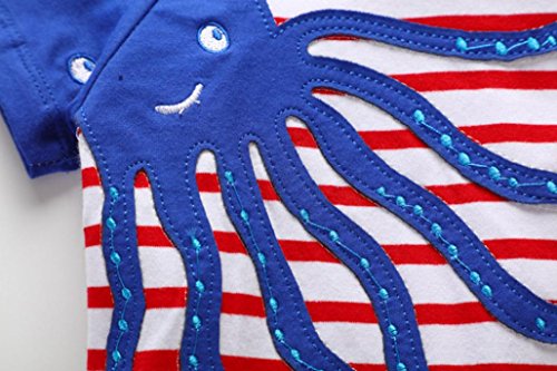 image for Leedford Baby Toddler Kids Boys Girls T-Shirt Classic Short-Sleeve Car