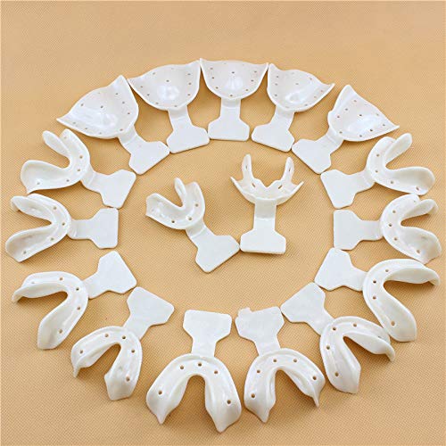 Photo 1 of SeeFDENT 17pcs/Set Dental Impression Trays Autoclavable Teeth Holder Edentulous Jaws Impression Trays