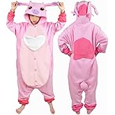 Wishliker Kids Animal Onesie Pajamas Halloween Cosplay Costume One Piece Christmas Girls Boys Party Wear