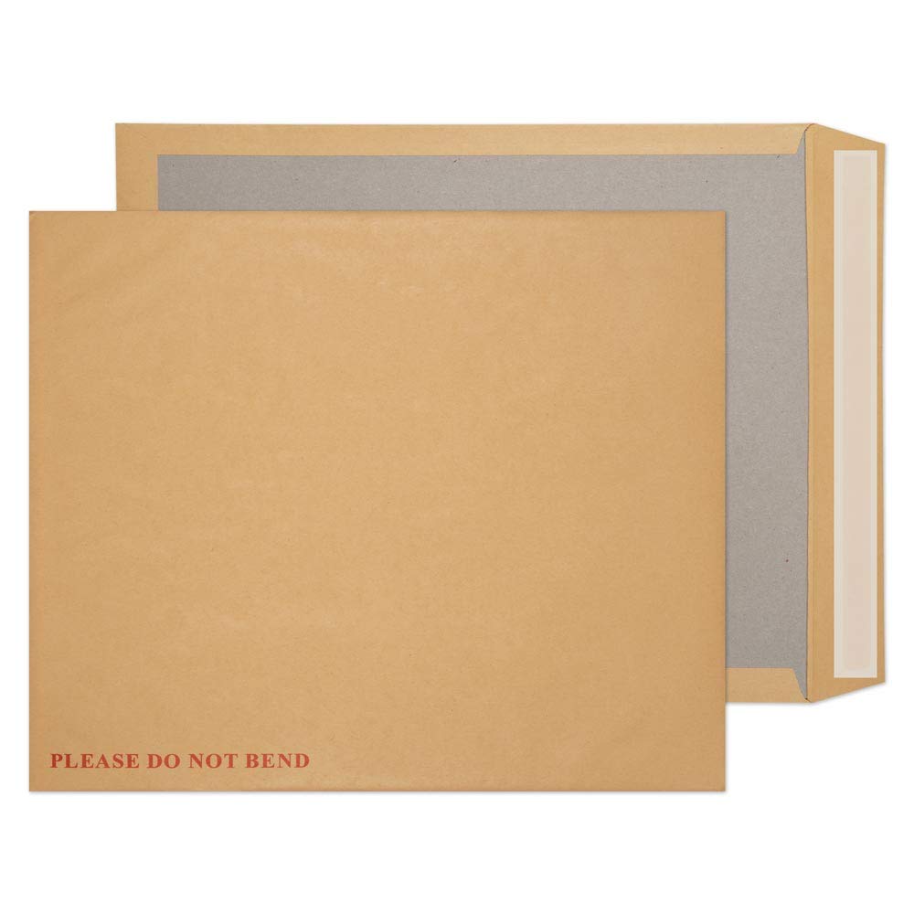 Blake Purely Packaging C3+ 444 x 368 mm Board Back Pocket Peel & Seal Envelopes (6200) Manilla - Pack of 50 — image 1