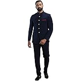 Elina fashion Men's Bandhgala Jodhpuri Nehru Jacket Waistcoat With Pant | Indian Stitched Readymade Festive Wear