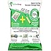 Jumbo Vacuum Space saver Storage bags. [BONUS] Free travel Vacuum hand pump. Jumbo size, excellent for long term storage or saving extra space while traveling. Pack of 6 By Ecogreen Storage