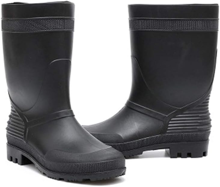ZOSYNS Botas de lluvia para hombre, protección para el trabajo, al aire
