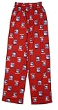 New York Rangers NHL Big Boys All-Over Print Pajama Pants - Red (Large (14/16))
