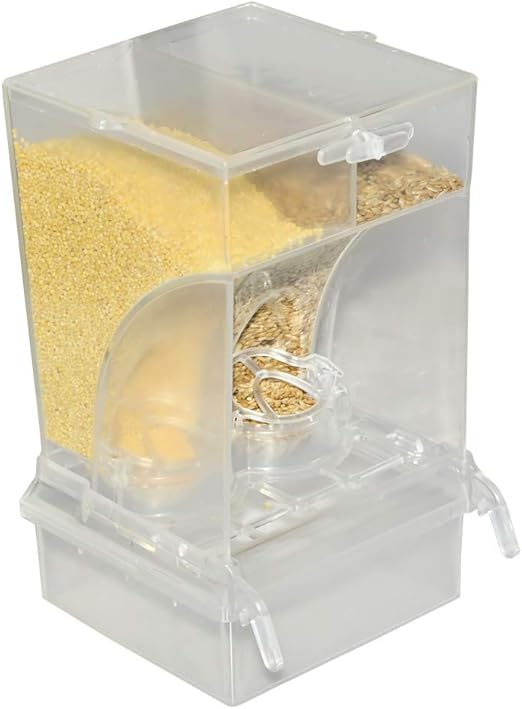 bird cage feeder no mess