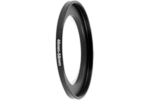 Camera Repairing 46mm to 58mm Metal Step Up Filter Ring AdapterDurability