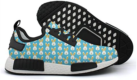 Colorful Easter Bunny Men Sport Sneakers Running Shoes