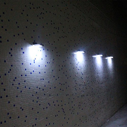 Businda Solar Lights Outdoor, Solar Motion Sensor Security Lights Waterproof Wireless Super Bright Light for Driveway Garden and Home - Thumbnail 6