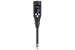 RCYAGO Soil pH Meter, Digital Soil pH Tester with Stainless Steel pH Electrode, LCD Display and Easy Calibration for Hydroponics, Garden, Lawn, Agriculture, Farm, Indoor and Outdoor Use