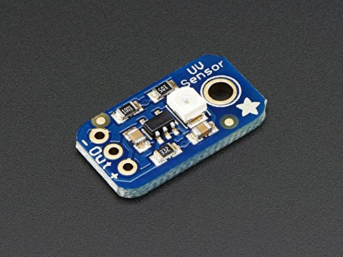 Adafruit GUVA-S12SD Analog UV Light Sensor Breakout - Tabletop Mounting - Compatible with Arduino, Raspberry Pi