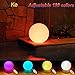 AosKe 9.5-Inch Floating Waterproof LED Pool Light Orb Balls Glow Lighting Inodoor Outdoor Color Changing Led Ball Lights Decor Party Light for Swimming Pool, Patio, Lawn, Hot Tubs, Garden Decoration