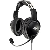 LIGHTSPEED Zulu 4 ANR Aviation Headset - with Dual Bluetooth and FrameFit&trade; Ear Seals (GA Dual Plugs)