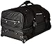 High Sierra AT3 Drop Bottom Upright Wheeled Rolling Duffel Bag, 32-Inch, Black
