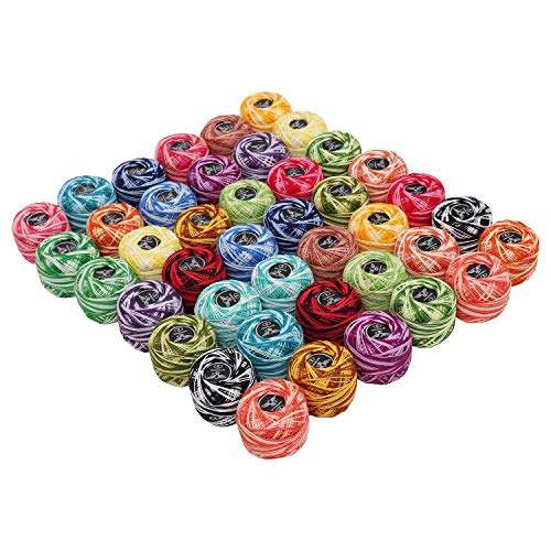 2 Crochet+Thread+42+Pcs+Assortment