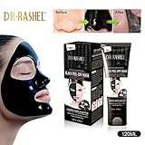Blackhead Remover Mask, ETTG Bamboo Charcoal Deep Cleansing Acne Black Mud Face Mask, Blackhead Peel-off Mask
