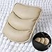 GAMPRO Luxury PU Soft Leather Car Center Console Cushion(11x 8.6 inches) Vehicle Seat Cushions Armrest Pillow Pad for Car Motor Auto Vehicle, Raises Your Center Console.(Beige)
