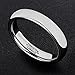 MNH Tungsten Ring Men Wedding Band Women 4mm Polished Engagement Comfort Fit Domed Classic Design