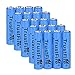 Rechargeable Li-ion Battery - TrustFire 20PCS AAA 10440 600mAh 3.7V Rechargeable Li-ion Battery Blue