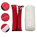 Valuetom Seatbelt Headrest Pillow Cover Shoulder Pad Comfy Support Car Pillow for Kids(Red)
