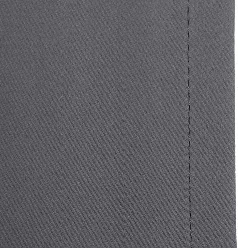 image for Deconovo Gray Blackout Curtains Rod Pocket Thermal Curtains Outdoor Cu