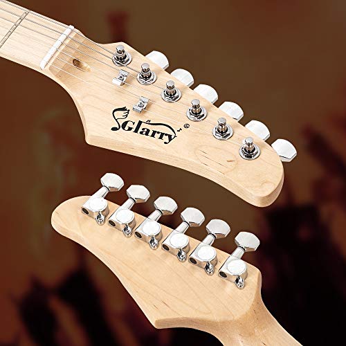 image for GLARRY Full Size Electric Guitar for Music Lover Beginner with 20W Amp