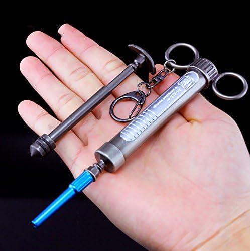 mankecheng Games Eat Chicken Metal 1/6 AKM AUG 98K AWM Gun Rifle Model Action Figure Arts Toys Collection Keychain Gift