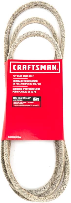 Amazon Com Craftsman Cmxgzam501044 42 Inch Deck Lawn Mower Drive Belt Oe 754 04060c Garden Outdoor