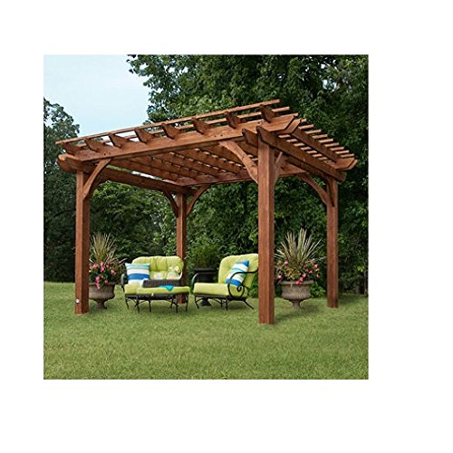 Outdoor Living Today Breeze Western Red Cedar 10' X 12' Pergola