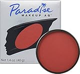 Mehron Makeup Paradise AQ Face & Body Paint, RED: Basic Series – 40gm