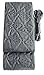 Classic Grip Synthetic Leather DIY Wrap Black Steering Wheel Cover Tie - LARGE 16