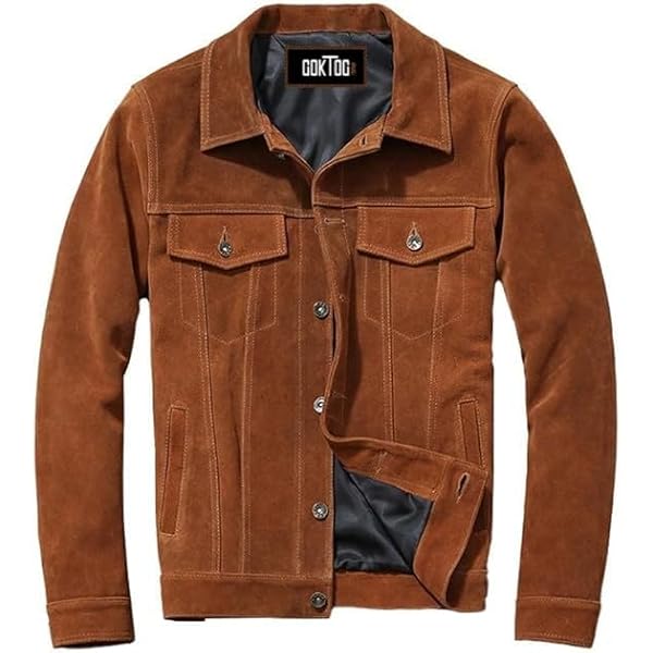 期間限定A LEATHER【NEW】TRUCKER JACKET 50 ovy Olyvenn New & Trending Mens Faux Leather Jacket Motorcycle