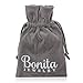 Bonita Jewelry 14k White Gold Plated Dainty Necklace - Teenage Girl Gifts - Cubic Zirconia Necklace for Teen Girls