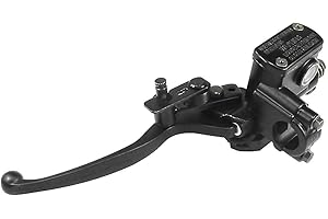 SOLLON 7/8'' Left Hydraulic Brake Master Cylinder Lever Pump Replace for 50cc 70cc 90cc 110cc 125cc 150c 200cc 250cc ATV Quad Moped Motorcycle Pit Bike Dirt Bike, Taotao Roketa Sunl Kazuma