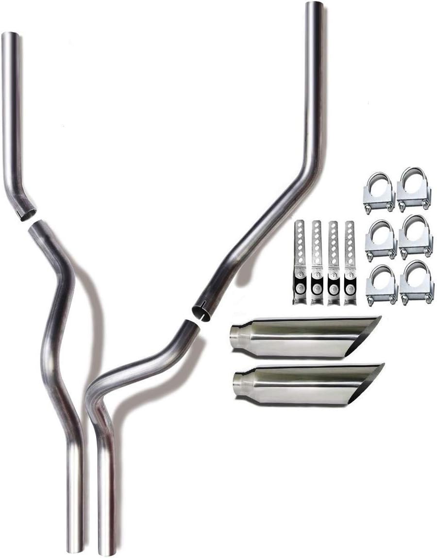 ford factory exhaust systems on Amazon Com Dual Conversion Exhaust Kit Fits 1989 2002 Chevy Gmc C And K Pick Up Trucks 1500 2500 Automotive