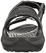 Crocs Men's Swiftwater River M Fisherman Sandal, Black/Black, 9 M US