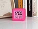Alarm Clock, Digital Clocks,Snooze NightLight Alarm Clocks for Students Back to School, Kids & Teens (Hot Pink)