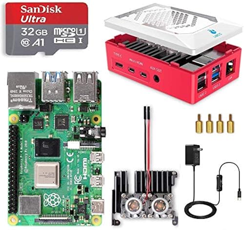 LABISTS Raspberry Pi 8GB RAM Starter Kit with 32GB Micro SD Card