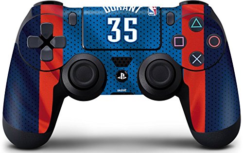 NBA - Oklahoma City Thunder - Kevin Durant Oklahoma City Thunder Jersey - Skin for Sony PlayStation 4 / PS4 DualShock4 Controller NBA - Oklahoma City Thunder - Kevin Durant Oklahoma City Thunder Jersey - Skin for Sony PlayStation 4 / PS4 DualShock4 Controller